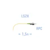 Пигтейл FC/APC SM (0.9) 1.5 m Пигтейл FC/APC SM (0.9) 1.5 m